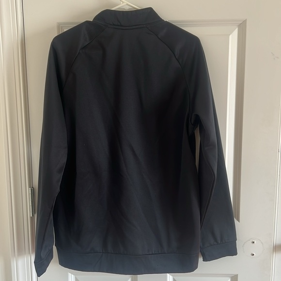 Nike mens black 1/2 Zip pullover size medium with Kangaroo pocket in front - Picture 6 of 9
